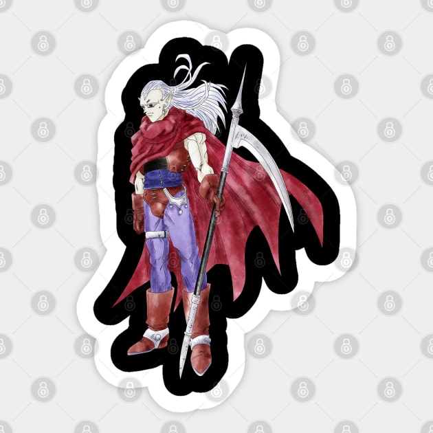 Magus watercolor Sticker by GingerCatGirlPrime 